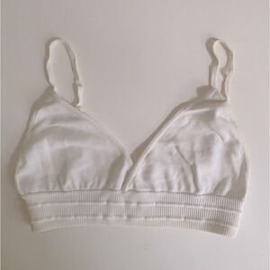 Sir the Label- off white knit bra top- size small